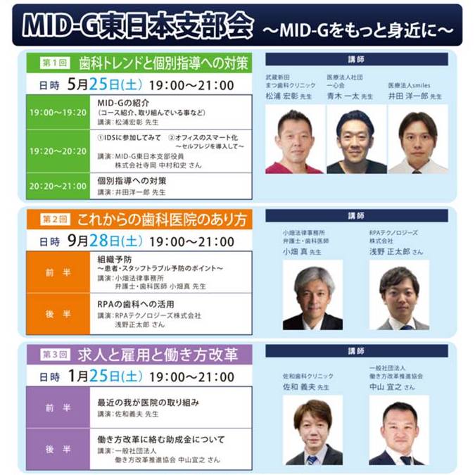 MID-G東日本支部会（東京）にて講演を行いました。